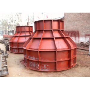 Permanent Steel Concrete Pier Formwork High Stiffness Safety Reusable