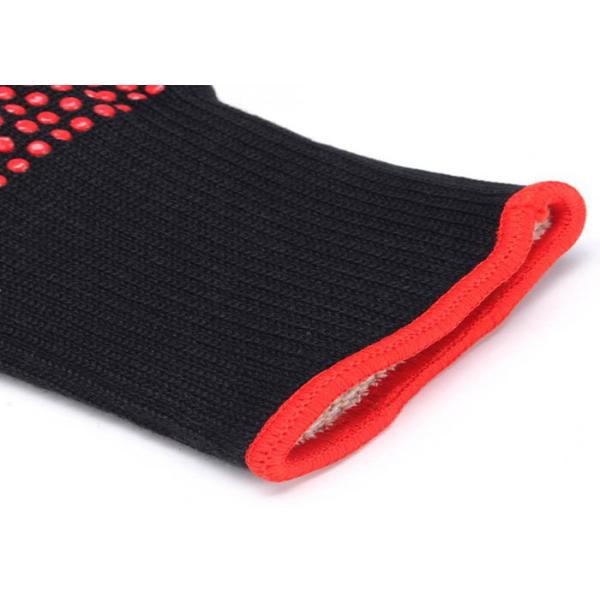 EN407 Heat Resistant Barbecue Gloves , Heat Resistant Oven Gloves With Fingers
