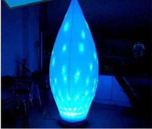 Cheap Funny Inflatable Advertising Products 10ft Led Color Candle Wick For Birthday Party for sale