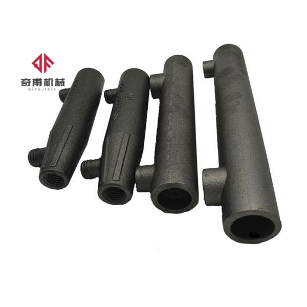 Steel Pipe Grout Sleeve High Precision , 12mm Rebar Connector Coupler