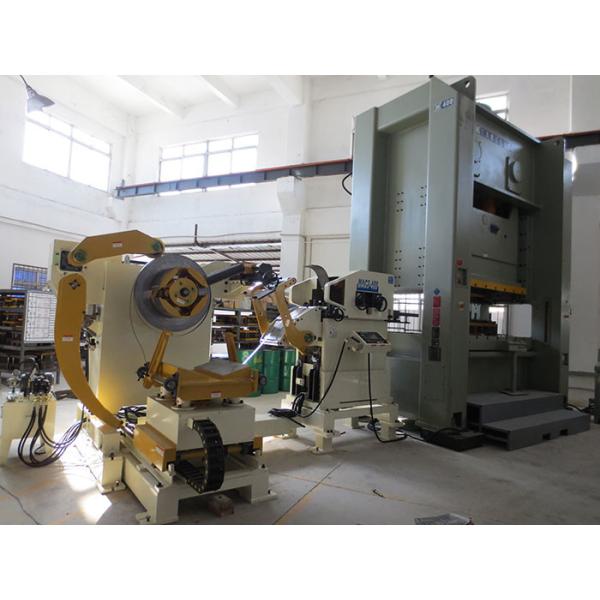 Quality Modular Control Steel Plate Straightening Machine , 3 - In - 1 CNC Platform Roller Feeder wholesale