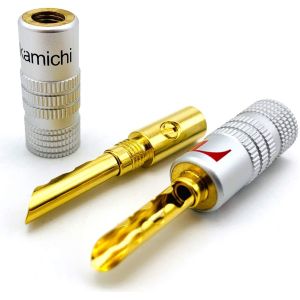 Audio Cable Nakamichi Speaker Banana Plug Practical Multipurpose