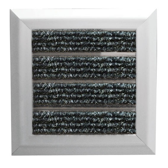 6063 T5 Aluminum Non Slip Safety Matting Recessed Installation