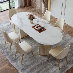 Home Brushed SS Dining Chairs Collection Sophisticated Armless