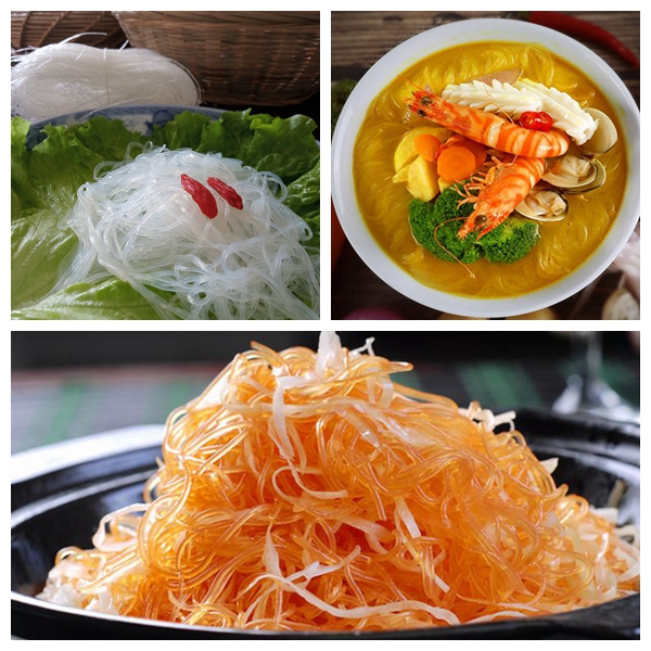 Instant Easy Cooking Pea Asia Longkou Vermicelli Noodles Pasta