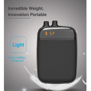 Ultralight Light Mini Portable Voice Amplifier LED Display Rechargeable