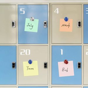 Custom Color Plastic Neodymium Magnetic Push Pin For Office Magnets