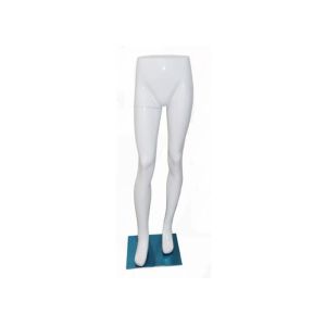 Man's Lower Body Shop Display Mannequin Dummy For Displaying Clothes White Color