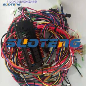 Cheap 350-8253 3508253 Cab Wiring Harness For E320D Excavator for sale