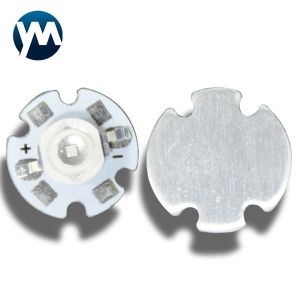 UV LED SMD 3W Imitation Lumen SMD Module High Power UV LED Silicone Lens 365nm