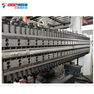 Polypropylene Profile Sheet Machine For Plastic Hollow Building Construction