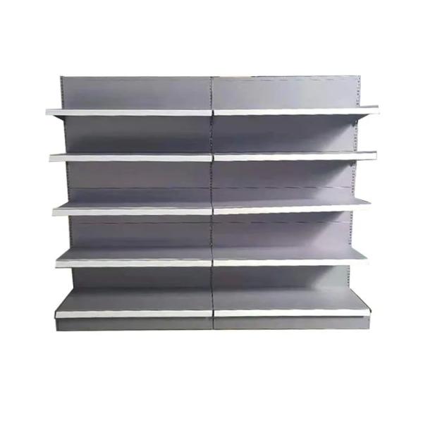 Factory Custom Size Color Logo Single Sided Gondola Shelf Supermarket Shelf Wall