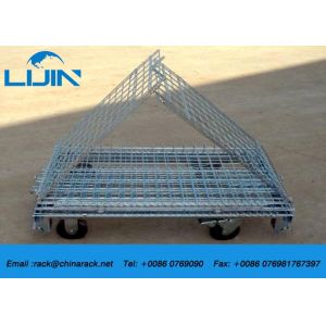 Workshop Metal Shelf Wire Mesh Storage Cages Easy To Inventory