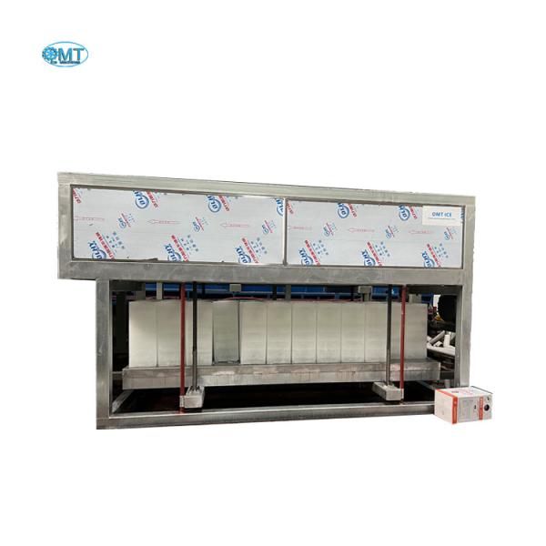 Quality 4 Ton Commercial Block Ice Maker Easy To Operate Water Cooled High Speed wholesale