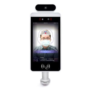 Smart All In One PC Body Temperature Kiosk With Wifi Camera