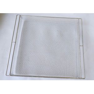 China Oven Drying System 316l Stainless Steel Wire Mesh Trays on sale