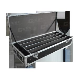 Durable and Portable Aluminium LED Light Demo Flight Case , Demo Road Cases for