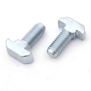 Custom M8x20 25 30 40 60 Hammer T Shaped Head Bolt for Slot 10mm Aluminium