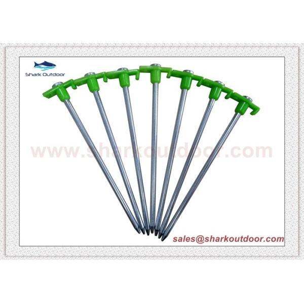 Quality High quality Hard Ground Tent Peg stakes with plastic stopper wholesale