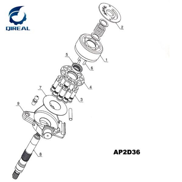 Quality AP2D36 Hydraulic Pump For SK60-5 Kobelco Excavator wholesale