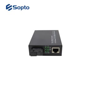 Multi Mode 10/100M Fiber Media Converter 2 Km Transmission Distance