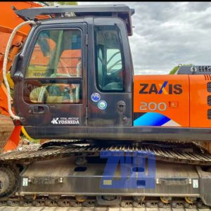 HITACHI 90% New ZX200-5G Used Excavator 2023 20 Ton Japan Original Zaxis ZX200-3