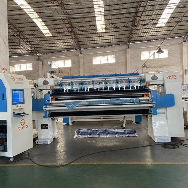 Computerized chain stitch multi-needle quilting machine for mattress 25.4mm