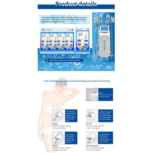 Beauty Salon Mini Cryolipolysis Fat Freezing Machine