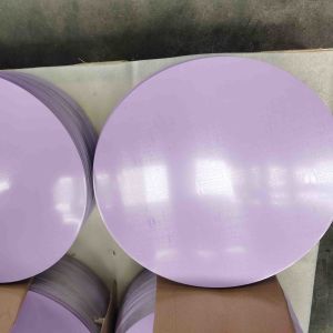 AA1060 H0 0.80mm Thick Prepainted Aluminium Discs Aluminum Circles Beautiful Appreance for Pot Manufacturing