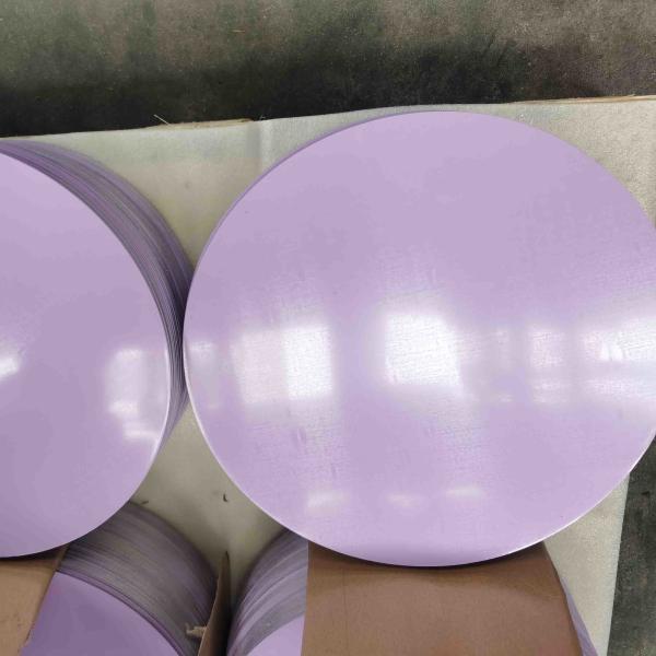 Quality AA1060 H0 0.80mm Thick Prepainted Aluminium Discs Aluminum Circles Beautiful Appreance for Pot Manufacturing wholesale