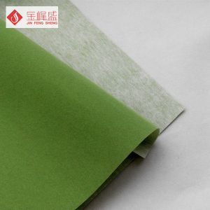 Flocking Polyester Green Velvet Fabric For Watch Box And Packaging Material