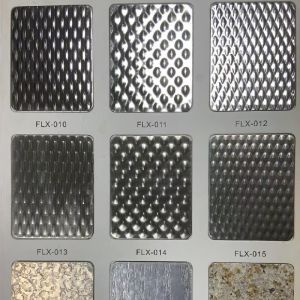 AISI304 Stainless Steel Sheet Embossed Finishing For Decoration SS Sheet 0.5 - 2
