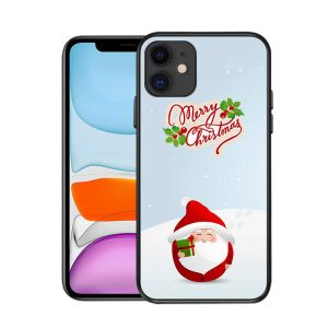 Merry Chrismas Design Iphone XR Shockproof Case Fully Wrapped Photo Print