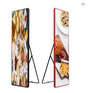 Full Color HD P2.5 Poster Led Display Indoor Portable Digital Mirror