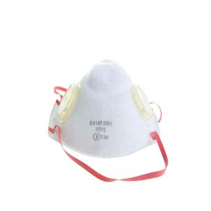 Red Head Straps 4 Ply Antibacterial Face Mask Ffp2 With Two Valves