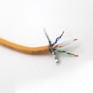 SFTP Cat6 BC/OFC conductor FlukeTested 0.57mm PVC jacket flexible network cable