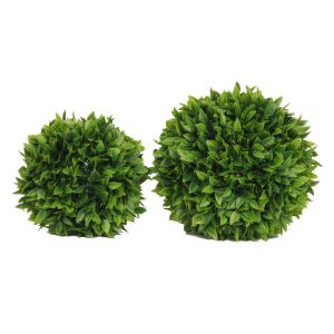 Cheap Waterproof Artificial Boxwood Topiary Balls 14'' To 17'' for sale