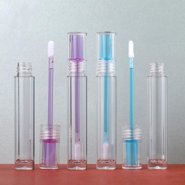 Quality Custom Label Empty Lip Gloss Tube 8ml Containers With Colorful Wands wholesale