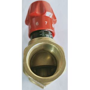 3202 Adjustable Brass Stop Valve Sizes DN15 DN20 DN25 DN32 with Direct Reading