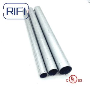 UL Listed 1.07MM-2.11MM Thickness Standard EMT Conduit Pipe With Hot Dip