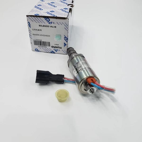 OUSIMA Hydraulic Pump Solenoid Valve KWE5K-20 G24D04 For LIUGONG Excavator