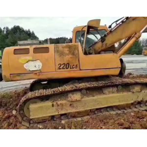 secondhand korea hyundai chain korea excavator 225-7/220-5 korea hyundai crawler