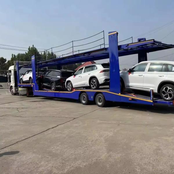 Cimc High Quality 13 To 18t Double-Layer Car Load Transport Semi-Trailer For