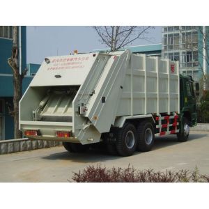 Garbage Collection SINOTRUK CNHTC Refuse Compactor Truck