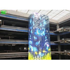 P3.9 P7.8 Indoor 5000cd/m2 Transparent Led Screen