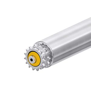 AC Motor 3pH380V Sprocket Pallet Conveyor Roller For Heavy Load