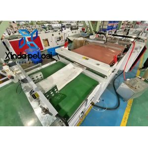Plastic Sealer Huge Heavy Duty Bag Making Machine With Flying Knife 50m/Min