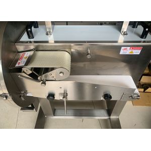 Small Sausage Meat Slicing Machine With Thickness Adjustable 500~800kg/h