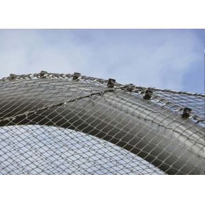 Architecture Flexible Stainless Steel Wire Rope Mesh For Safety