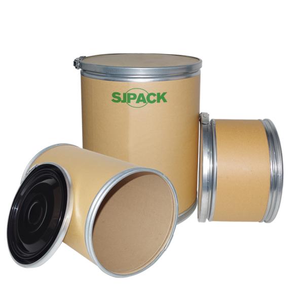 Quality Heavy Duty Fibre Drum With Locking Ring Closure | Safe For Chemicals & Powders wholesale